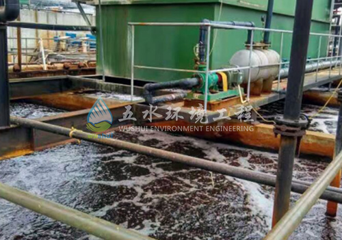 圣源毛絨家紡印刷廢水1500T/D